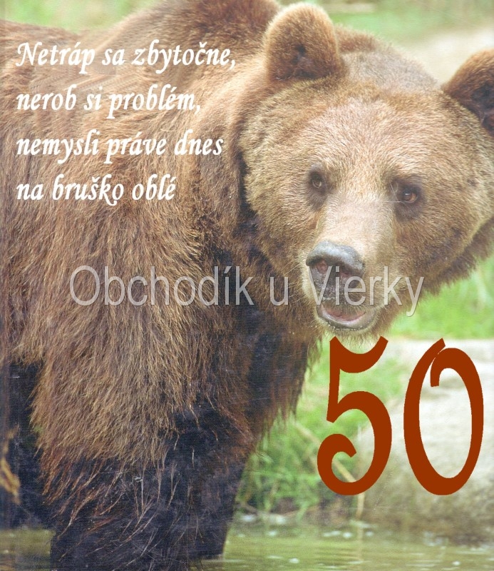 Jedlý obrázok narodeninové - 50 č.8050,17